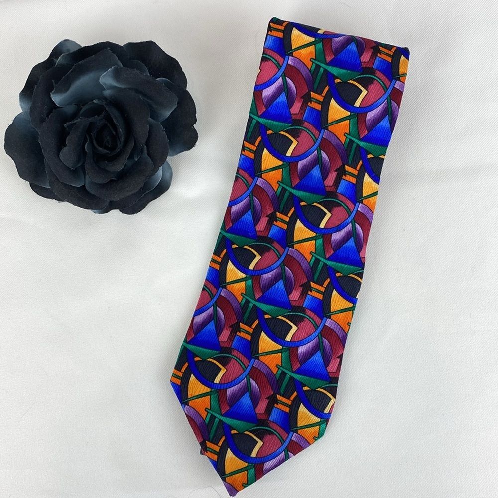 Jerry Garcia 100% Silk Collector’s Edition Print Business Tie